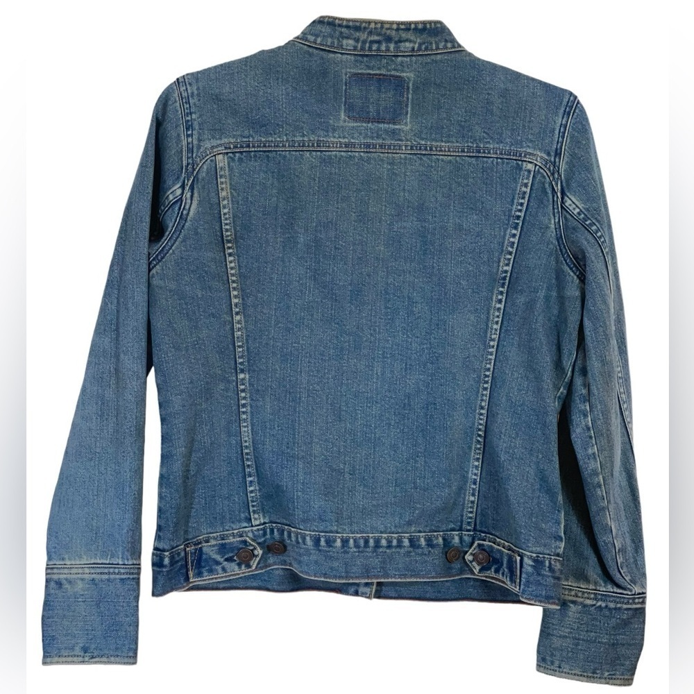 Levi Strauss juniors denim jacket size 13 -14 GUC - Picture 2 of 8
